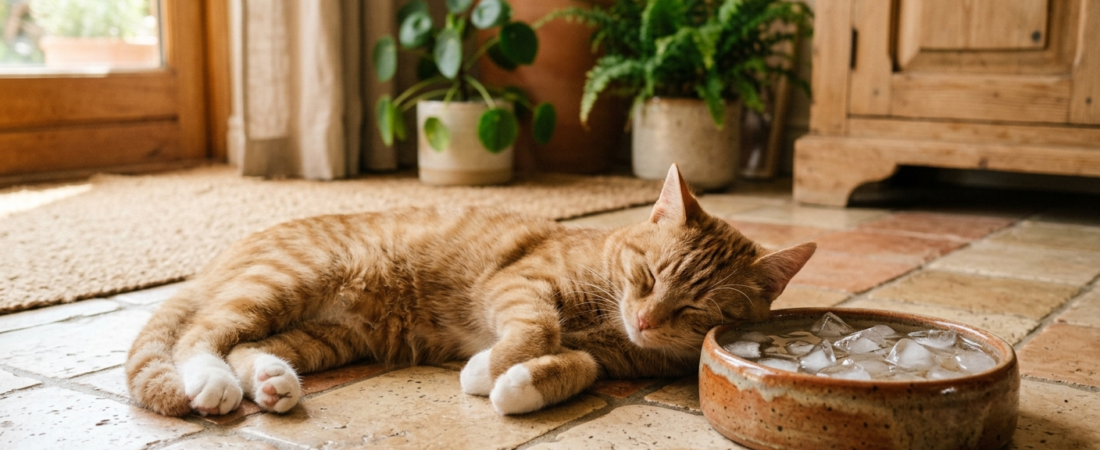 Como Fazer Seu Gato Beber Mais Água no Calor? — 9 Dicas Que Funcionam