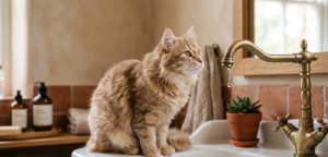 por que gatos preferem água corrente