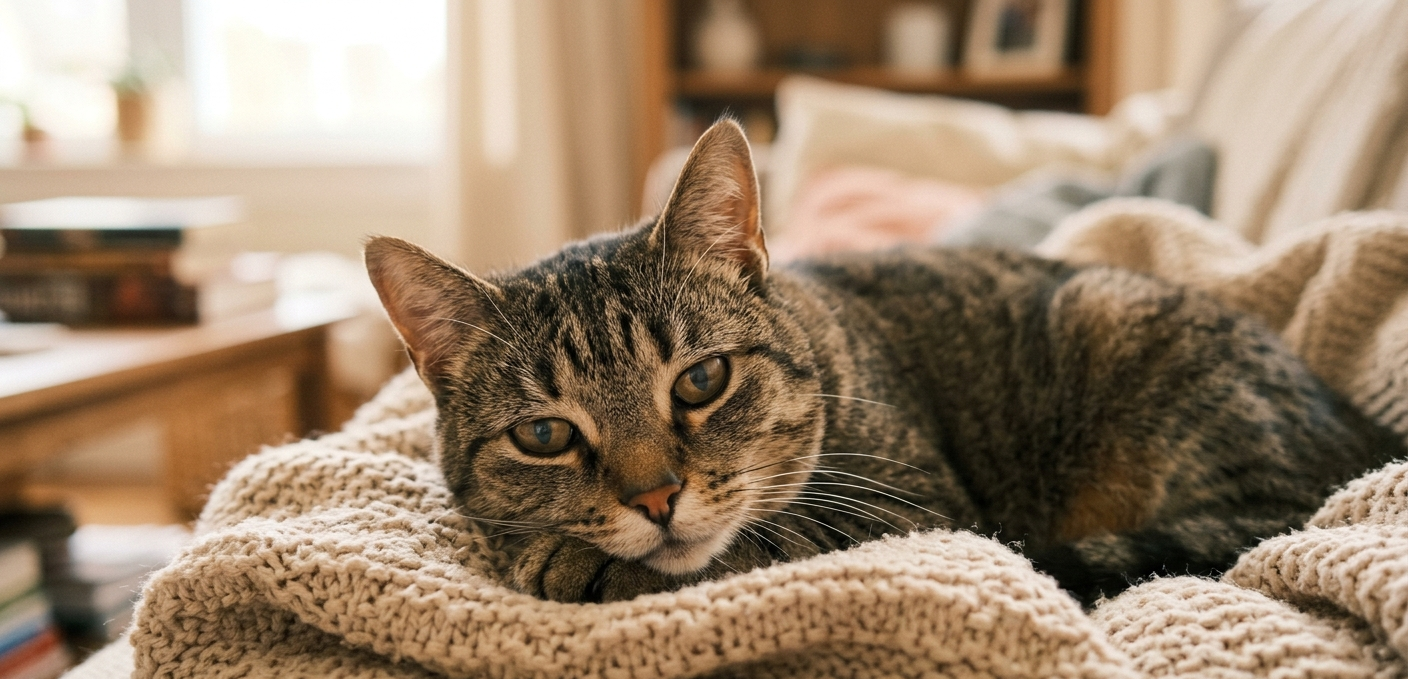 Como Saber se Meu Gato Está Desidratado? 7 Sinais de Alerta + Testes Caseiros