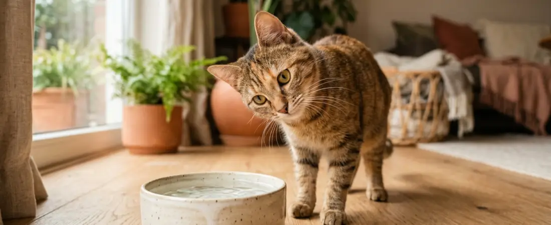 Seu gato bebe pouca água? Veja como resolver (Guia Completo)