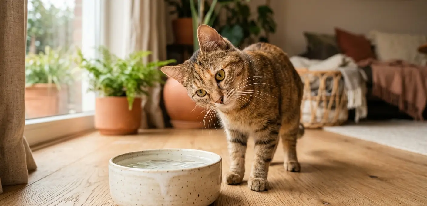 Seu gato bebe pouca água? Veja como resolver (Guia Completo)