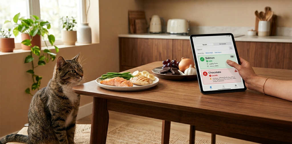 alimentos seguros para gatos